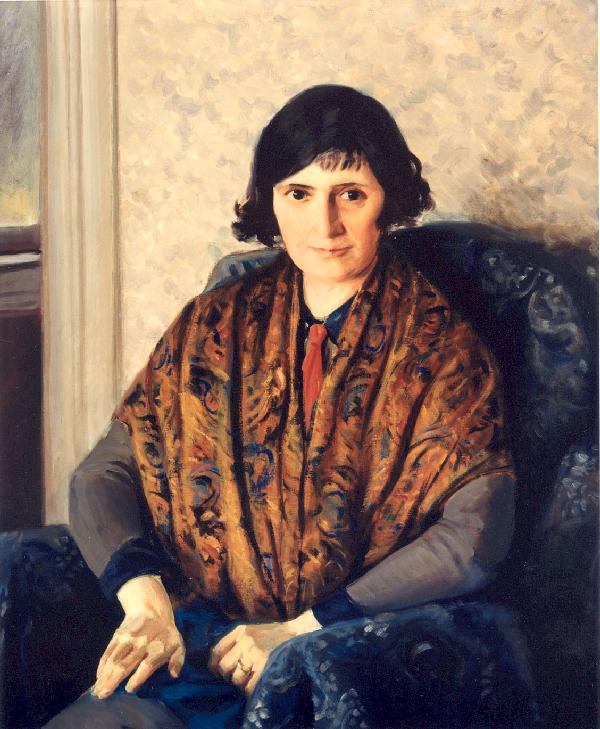 Portrait of artists's wife, Mabel