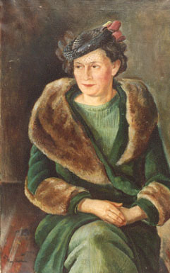 Portrait of Mabel, 1935