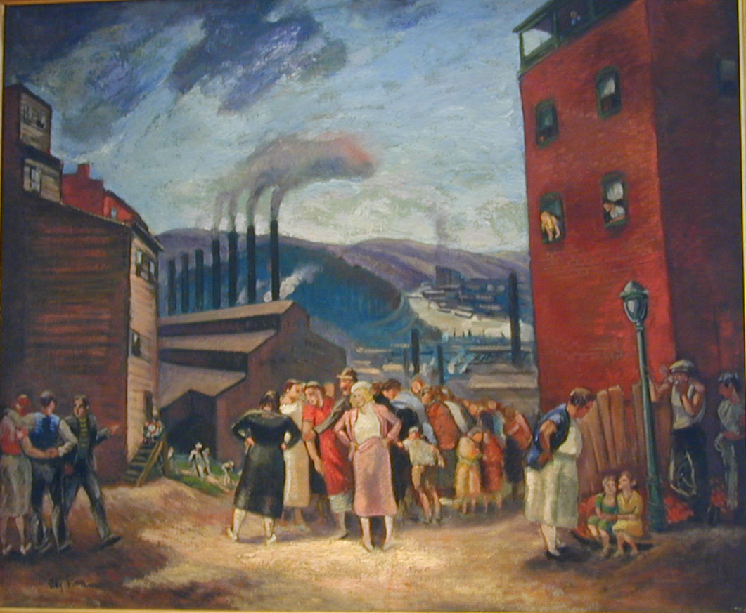 Pittsburgh Factory Scene, c. 1945