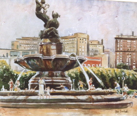 Fountain, Schenley Park, Pittsburgh